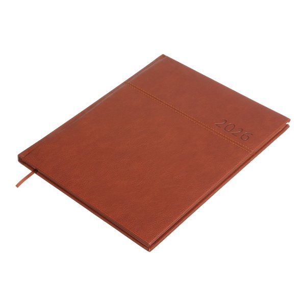 Щотижневик ORION А4 на 2026 рік світло-коричневий