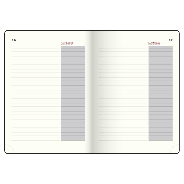 Еженедельник SALERNO А4 на 2026 год красный