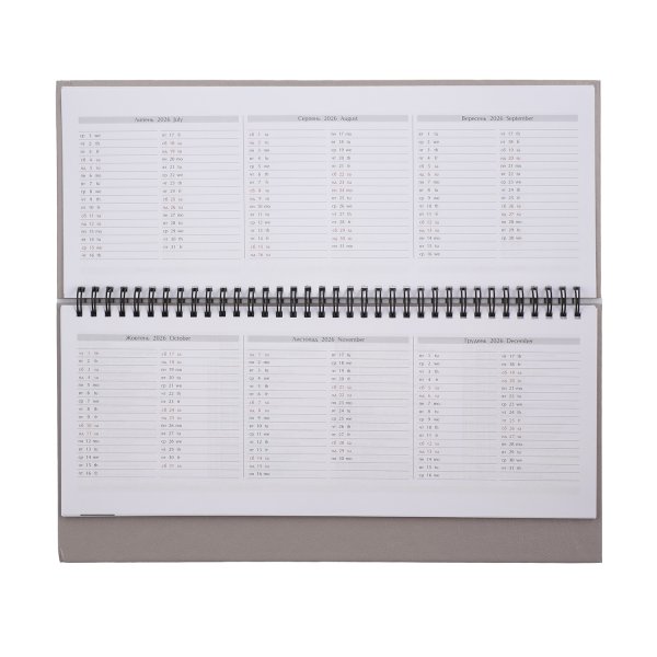 Планінг на 2026 рік PARALLEL чорний