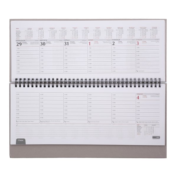 Планінг на 2026 рік PARALLEL чорний