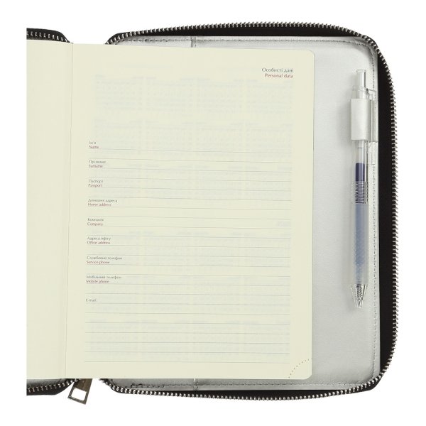 Ежедневник PRIMAVERA А5 на 2026 год черный