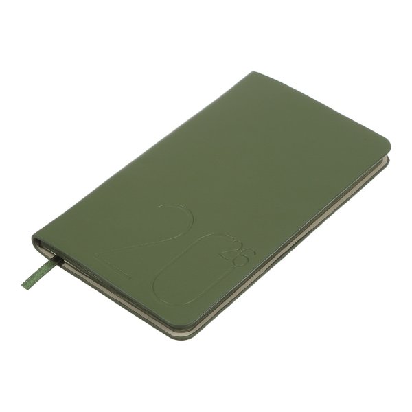 Еженедельник карманный на 2026 год, 85х153мм, MORANDI STYLE зеленый