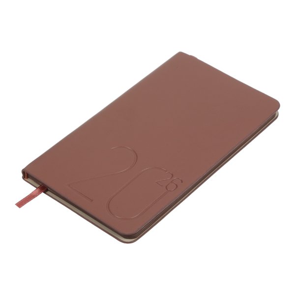 Щотижневик кишеньковий на 2026 рік, 85х153мм, MORANDI STYLE мідний