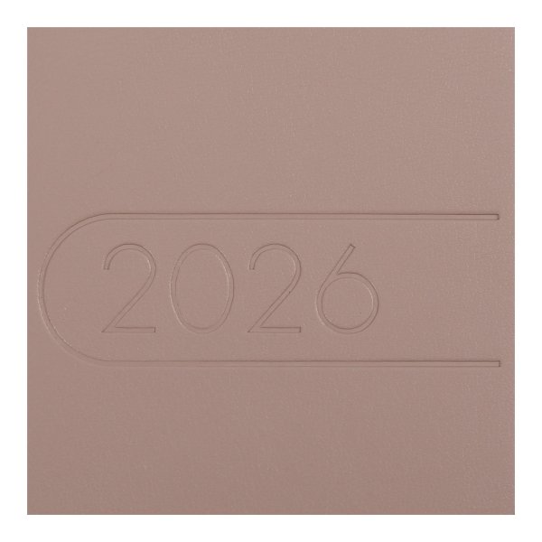 Еженедельник карманный на 2026 год, 85х153мм, LIGHT MORANDI какао