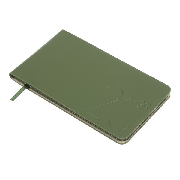 Щотижневик кишеньковий на 2026 рік, 153х87мм, MORANDI STYLE зелений