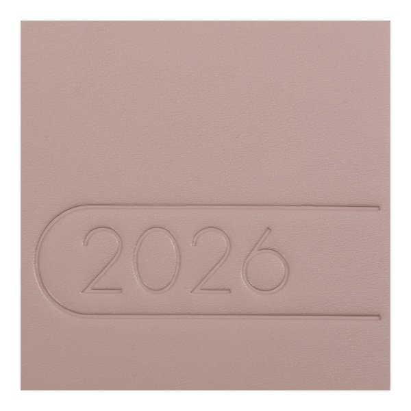 Щотижневик кишеньковий на 2026 рік, 153х87мм, LIGHT MORANDI какао