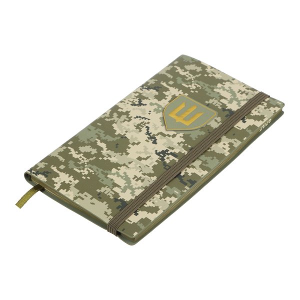 Щотижневик кишеньковий на 2026 рік, 85х153мм, MILITARY зелений