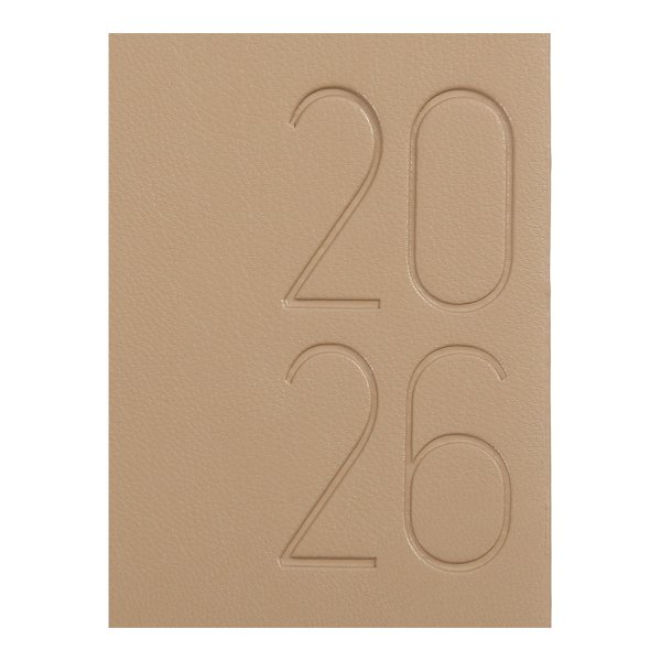 Щоденник MORANDI STYLE А6 на 2026 рік пісочний