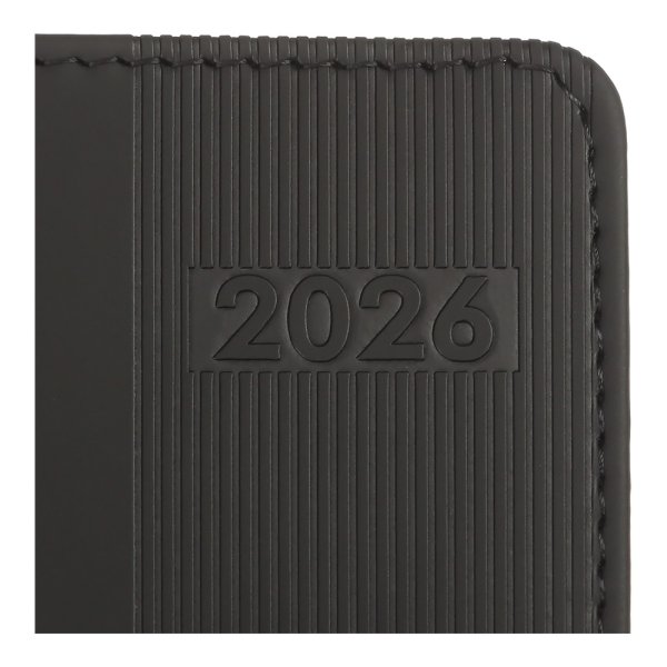 Ежедневник BARONE А6 на 2026 год черный