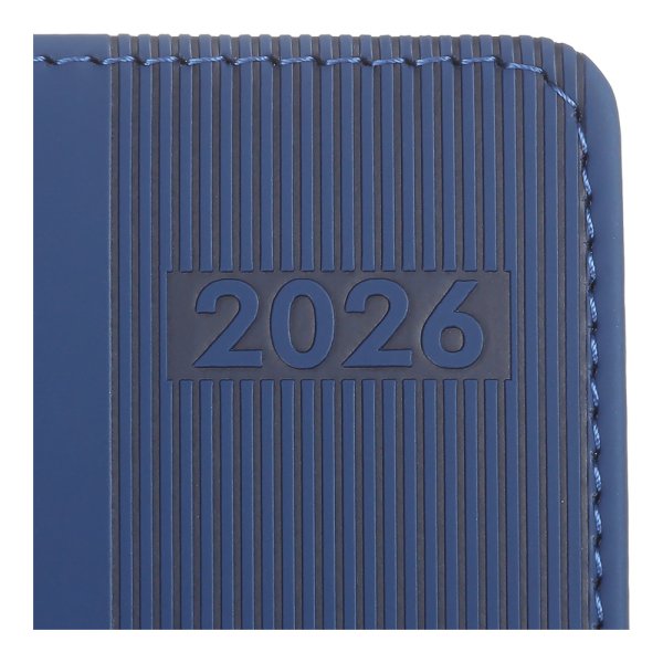 Щоденник BARONE А6 на 2026 рік синій