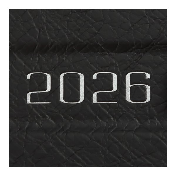 Щоденник BELLE А6 на 2026 рік чорний