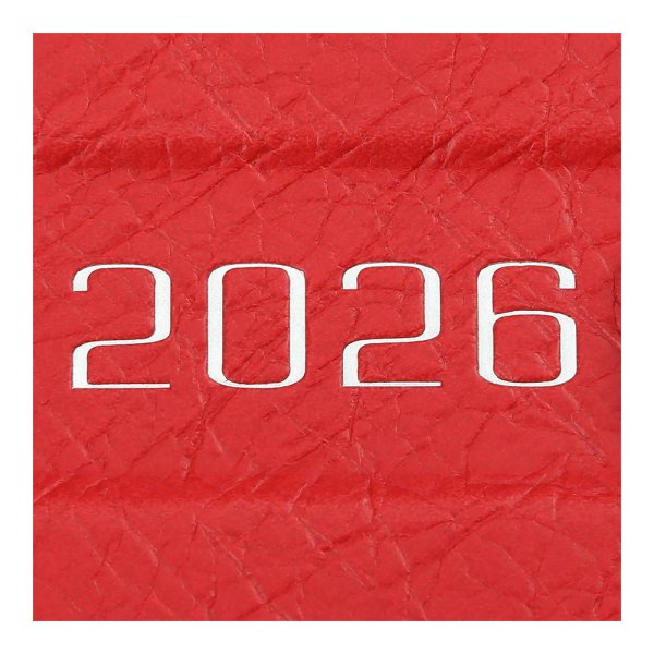 Щоденник BELLE А6 на 2026 рік червоний
