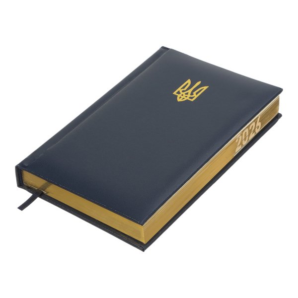 Ежедневник POWERFUL А6 на 2026 год темно-синий