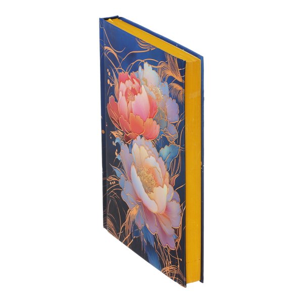 Ежедневник А5 недатированный PEONY темно-синий