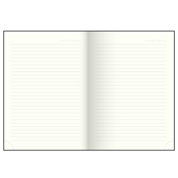 Щоденник А5 недатований BRAVO чорний