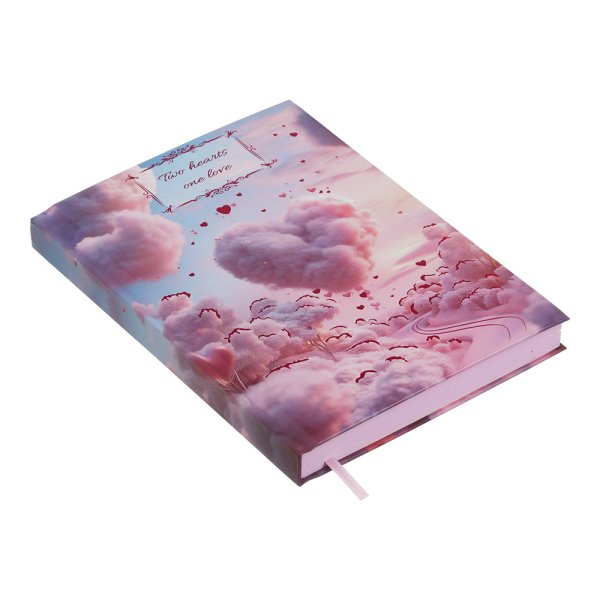 Щоденник А5 недатований ROMANTIC блакитний