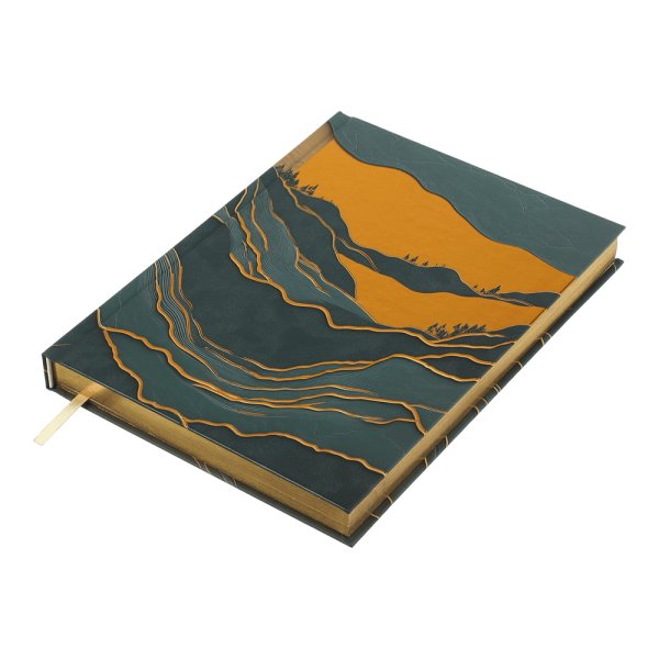 Ежедневник А5 недатированный FILLING золотой