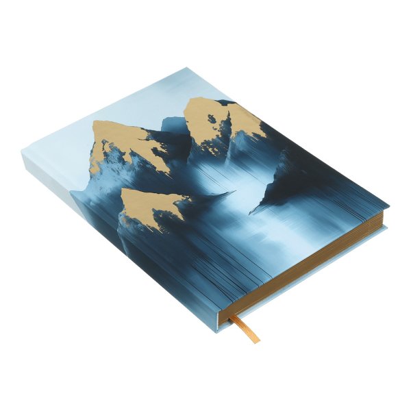 Ежедневник А5 недатированный FILLING кобальтовый