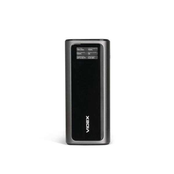 Повербанк 20000mAh VIDEX VPB-350 130W PD100W +Display