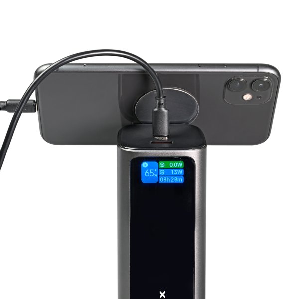 Повербанк 20000mAh VIDEX VPB-350 130W PD100W +Display