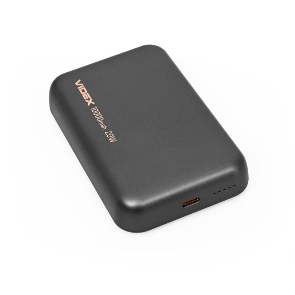 Повербанк з бездротовою зарядкою 10000mAh VIDEX VPB-W102 PD20W