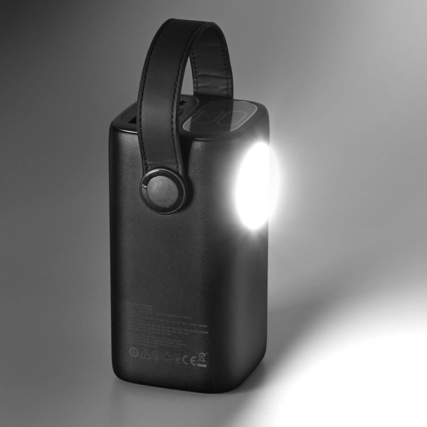 Повербанк 40000mAh TITANUM WC40 PD65W Black