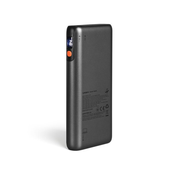 Повербанк 20000mAh VIDEX VPB-202C 75W Black
