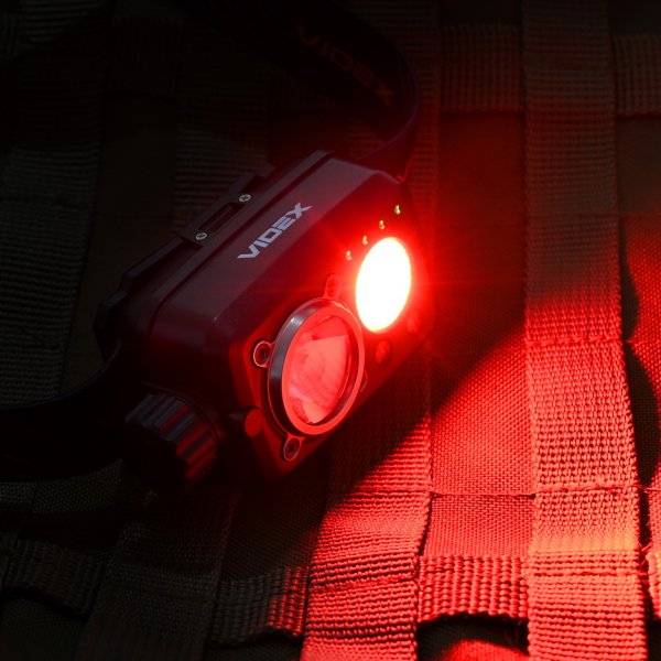 Налобний світлодіодний ліхтарик VIDEX VLF-H189 600Lm 5000K