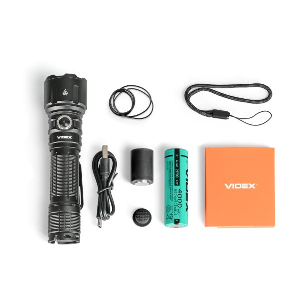 Портативний світлодіодний ліхтарик VIDEX VLF-A376 3600Lm 5000K