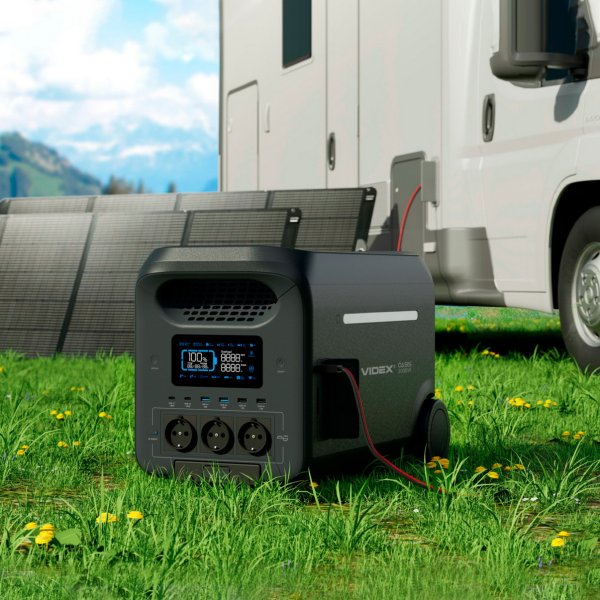 Портативна зарядна станція VIDEX OASIS 3000W 2560Wh