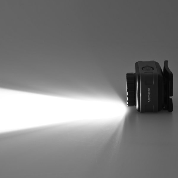 Налобний світлодіодний ліхтарик VIDEX VLF-H046Z 500Lm 5000K