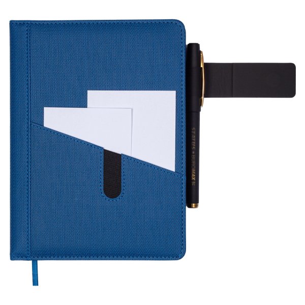 Ежедневник А5 недатированный GALAXY синий