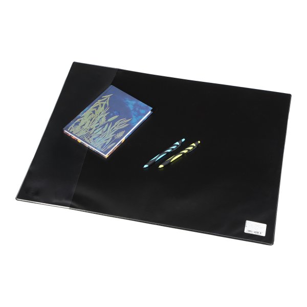 Підкладка для письма чорна 652х512мм, з кишенею