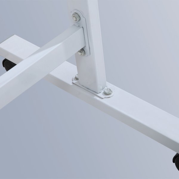 Доска сухостираемая мобильная двухсторонняя вертикальная 90х150см