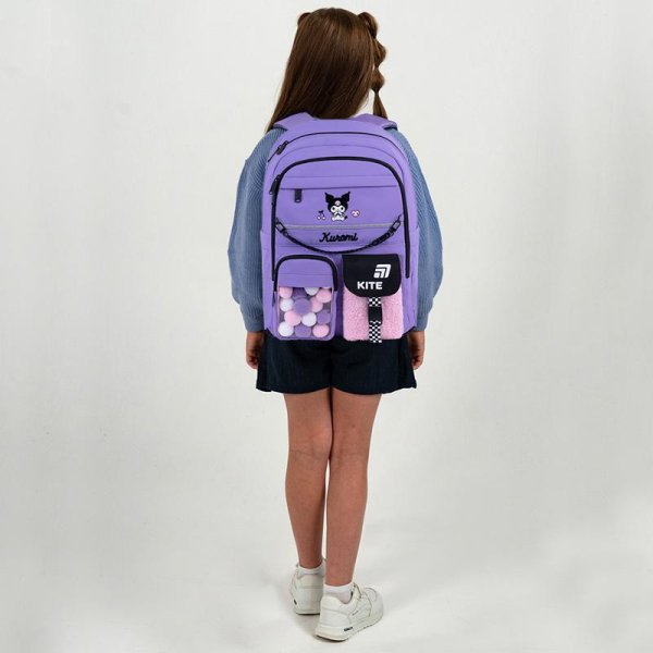 Рюкзак шкільний Kite Education Kuromi HK26-584M