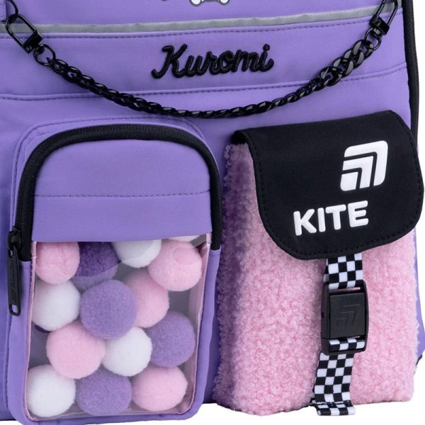 Рюкзак шкільний Kite Education Kuromi HK26-584M
