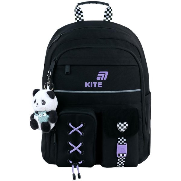 Рюкзак шкільний Kite Education Panda Love K26-584M-2