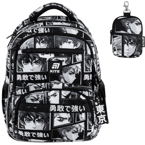 Рюкзак шкільний Kite Education Anime Boy K25-773M-4