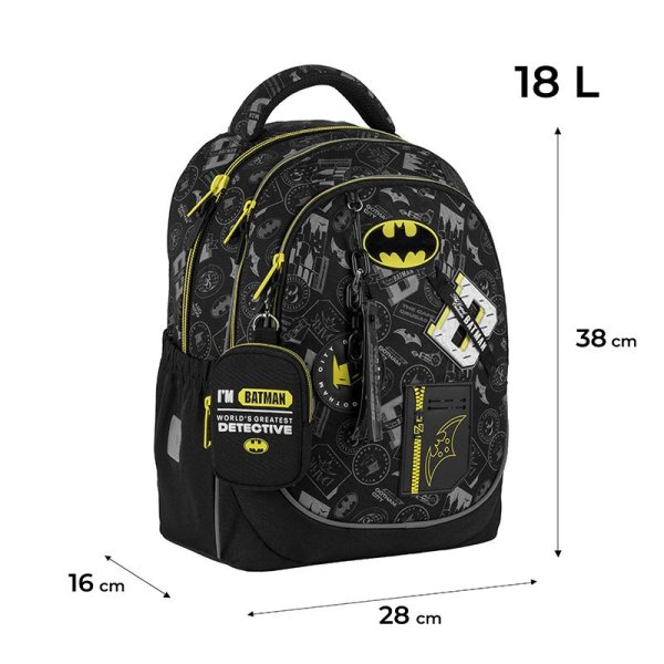 Рюкзак шкільний Kite Education DC Batman DC25-700M