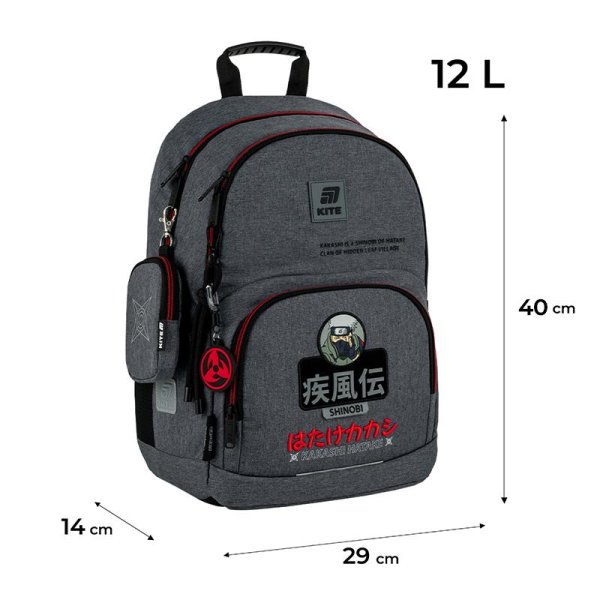 Рюкзак шкільний Kite Education Naruto Shippuden NR25-585M-1