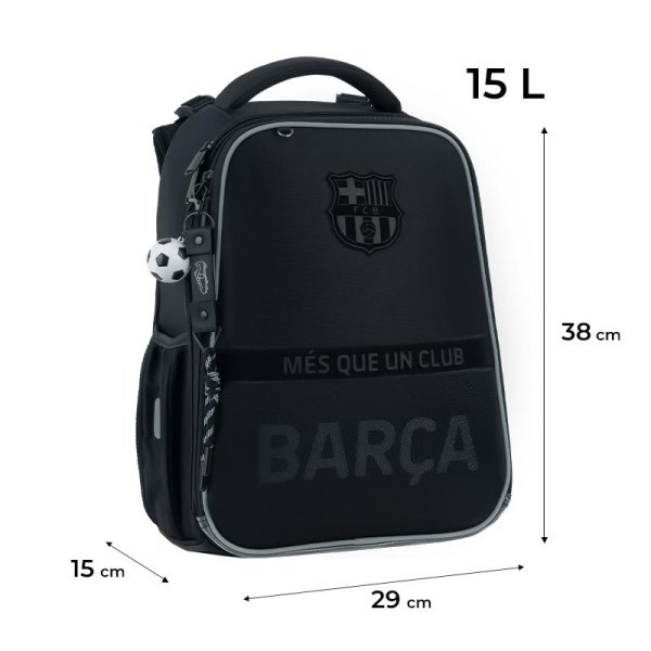 Рюкзак шкільний каркасний Kite Education FC Barcelona BC26-531M