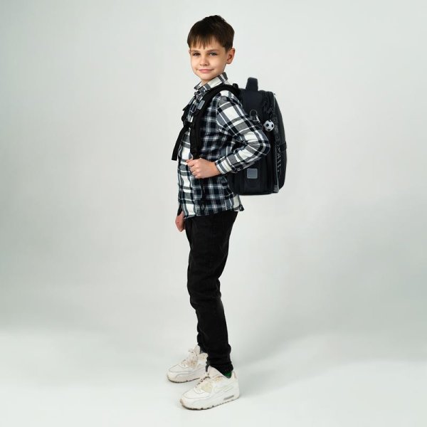 Рюкзак шкільний каркасний Kite Education FC Barcelona BC26-531M