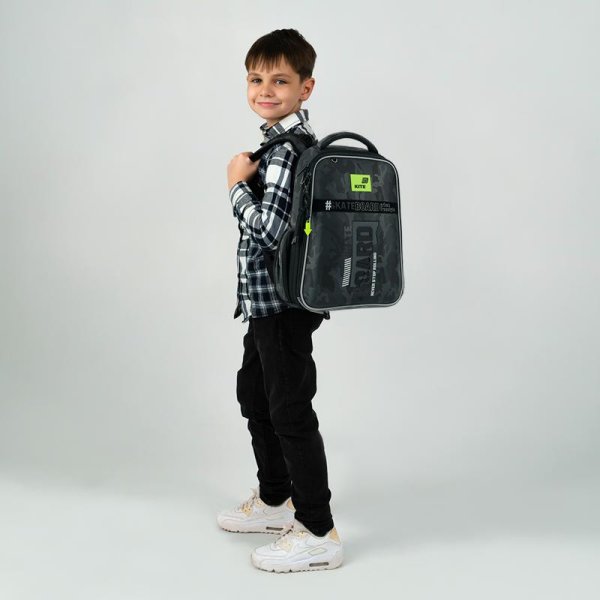 Рюкзак шкільний каркасний Kite Education SK8 Board K26-531M-2