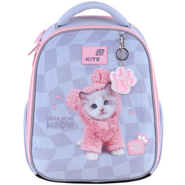 Рюкзак шкільний каркасний Kite Education Studio Pets SP26-555S