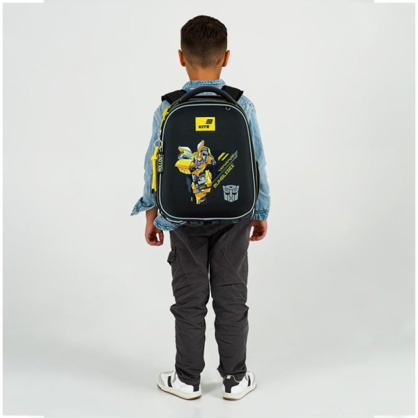 Рюкзак шкільний каркасний Kite Education Transformers TF26-555S
