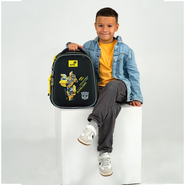 Рюкзак шкільний каркасний Kite Education Transformers TF26-555S