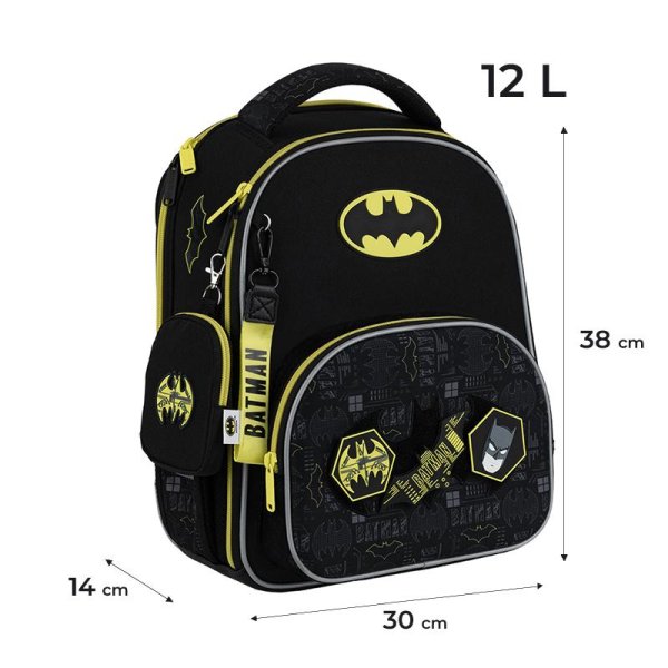 Рюкзак шкільний каркасний Kite Education DC Batman DC25-556M