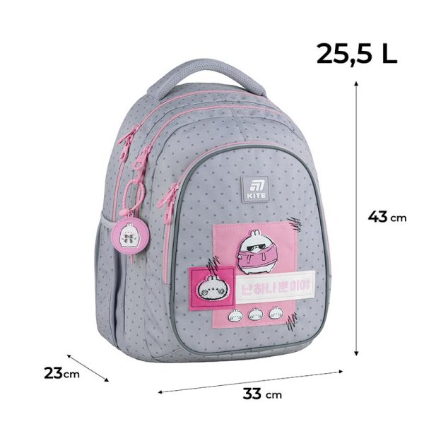 Рюкзак Kite Education teens Molang ML25-8001L