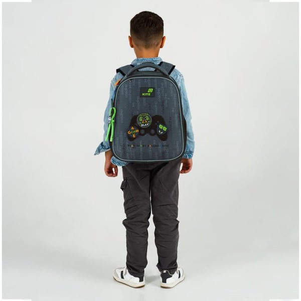 Рюкзак шкільний каркасний Kite Education Good Game K26-555S-5