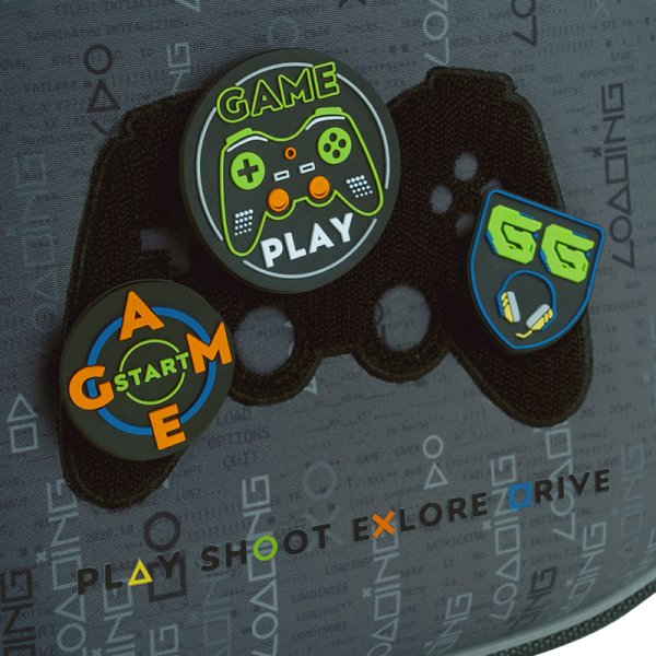 Рюкзак шкільний каркасний Kite Education Good Game K26-555S-5